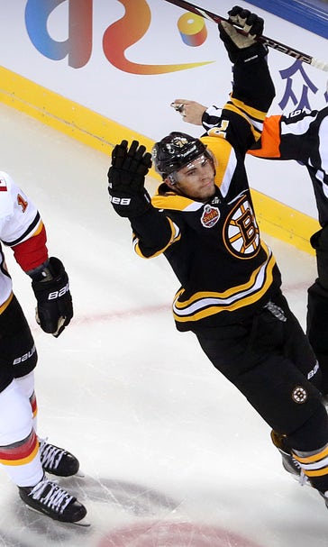 Boston Bruins douse Calgary Flames 3-1 in Beijing